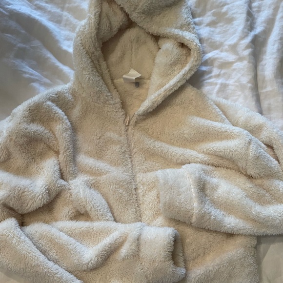 New Inaka Power Teddy Fleece crop jacket - Picture 2 of 5